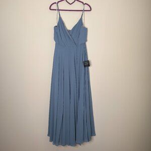 Lulus Maxi Dress Blue Size XL